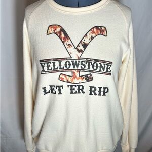 Alternative Cream Graphic Sweatshirt